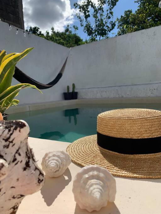 Casita Azul Colonial En El Centro De Merida. المظهر الخارجي الصورة