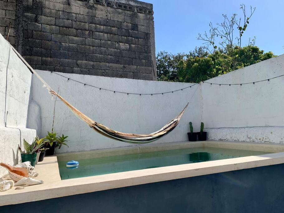 Casita Azul Colonial En El Centro De Merida. المظهر الخارجي الصورة