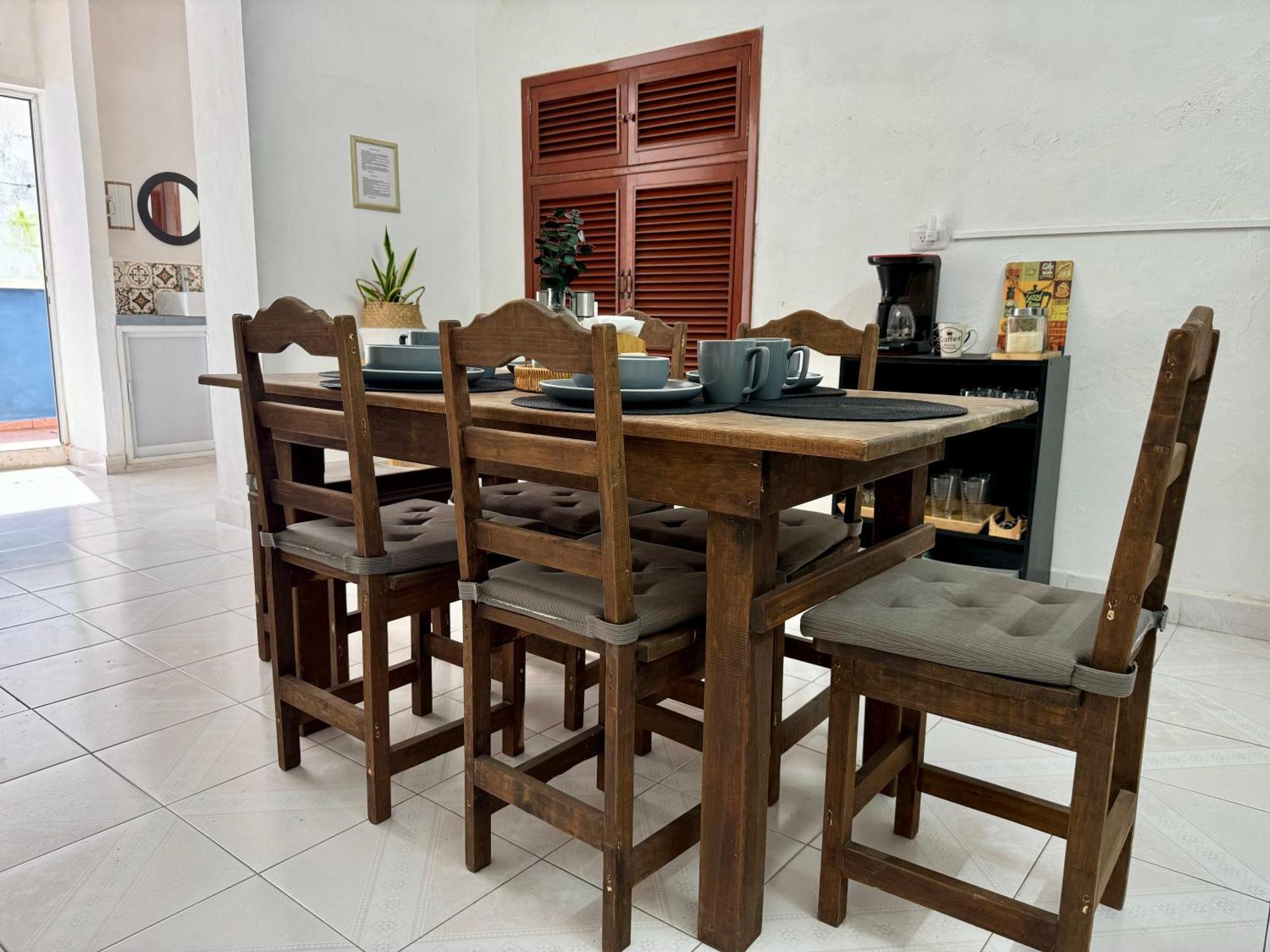 Casita Azul Colonial En El Centro De Merida. المظهر الخارجي الصورة