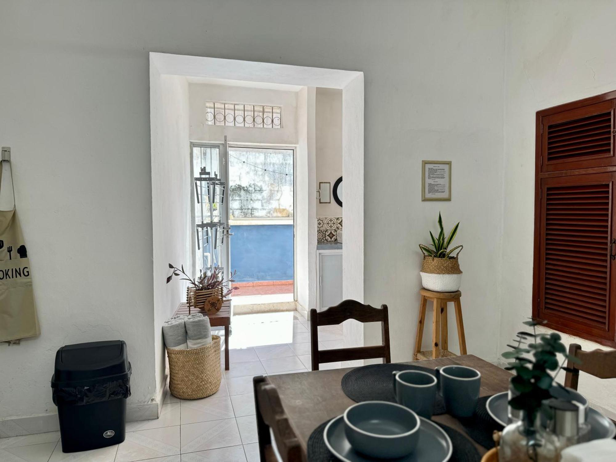 Casita Azul Colonial En El Centro De Merida. المظهر الخارجي الصورة