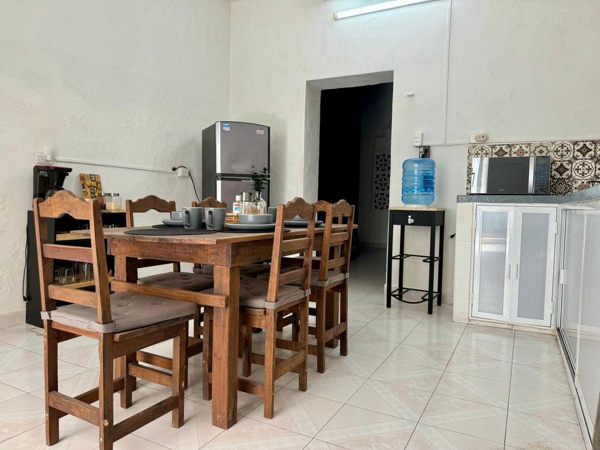 Casita Azul Colonial En El Centro De Merida. المظهر الخارجي الصورة