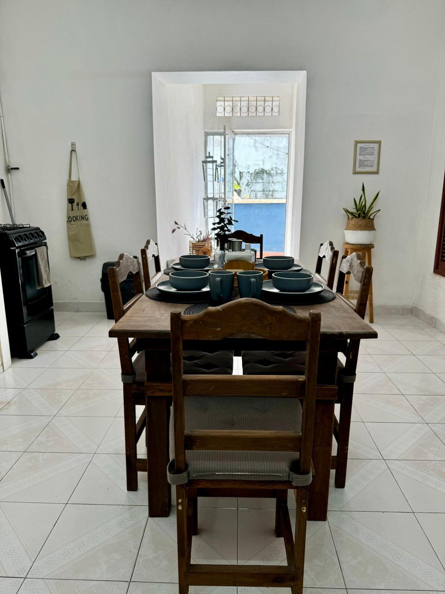 Casita Azul Colonial En El Centro De Merida. المظهر الخارجي الصورة