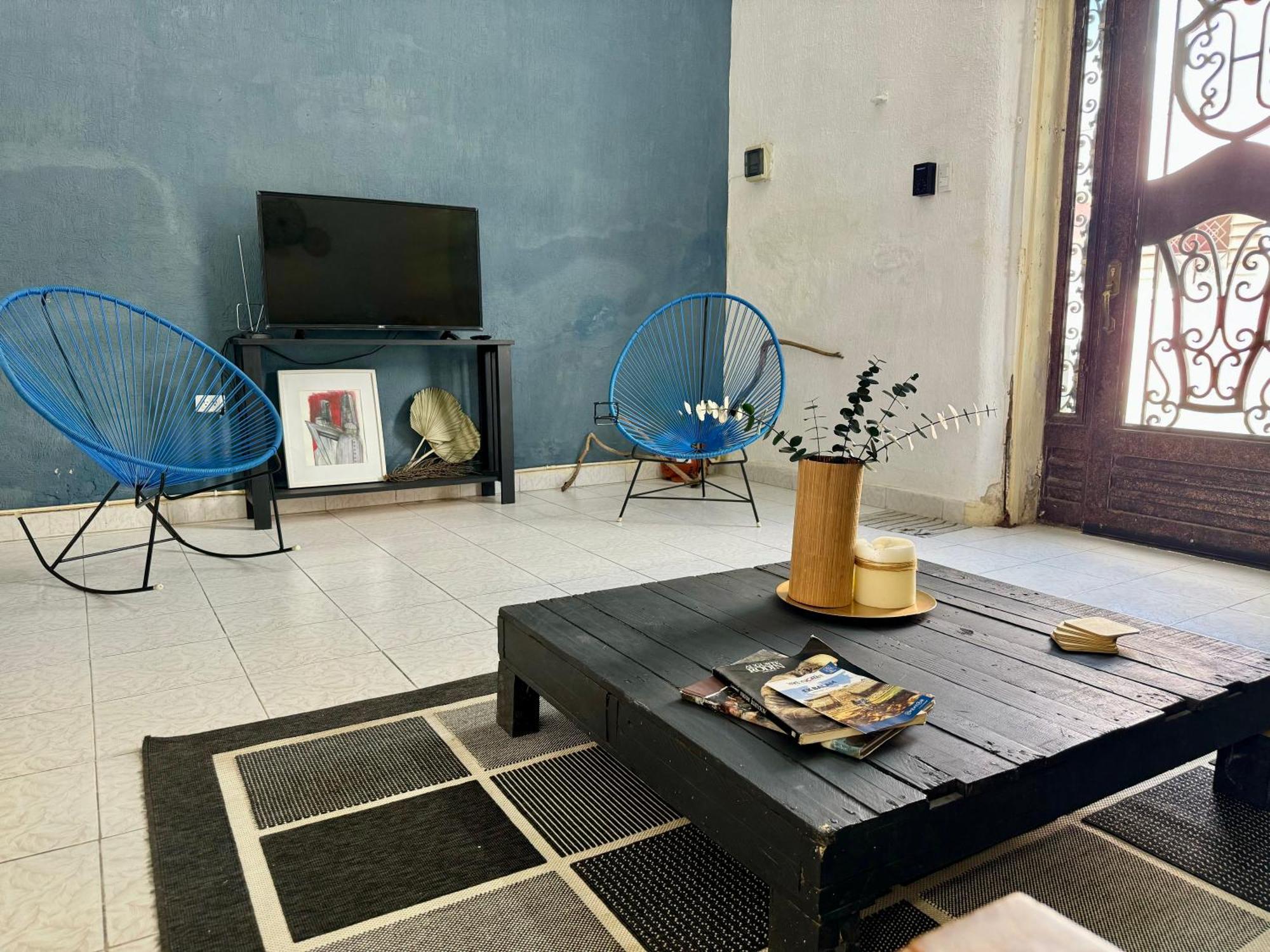 Casita Azul Colonial En El Centro De Merida. المظهر الخارجي الصورة