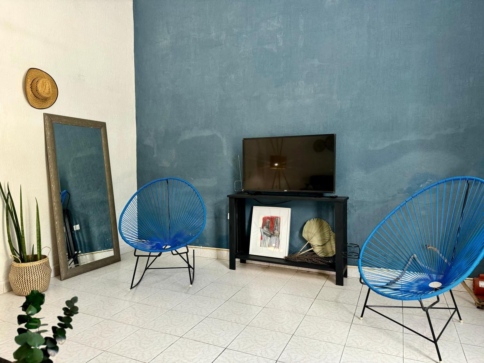 Casita Azul Colonial En El Centro De Merida. المظهر الخارجي الصورة